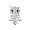 Broche Vivie - Hibou Argent 925