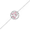 Bracelet Arbre de Vie Argent Rose