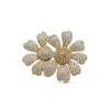 Broche Layla - Florale Plaqué Or