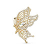 Broche Catline - Papillon Plaqué Or
