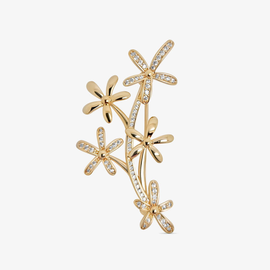 Broche Plaquée Or Chanel Plaqué Or Doré Ref.2011072 - Joli Closet