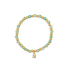 Bracelet Gaelle - Perle Amazonite Or