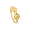 Bague Infini Plaqué or Jaune