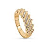 Bague Large Plaqué Or
