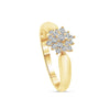 Bague Pétale de Fleur Zirconium