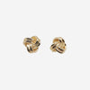 Boucles d'oreilles Dina - Noeud Plaqué Or