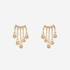 Boucles d'oreilles Gabrielle - Chaînes Pendantes