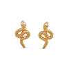 Boucle d'oreille Serpent Plaqué Or