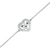 Bracelet Arbre de Vie Coeur Argent