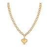 Collier Grosse Maille Coeur