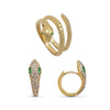 Parure Emiliana - Bijoux Serpent Or