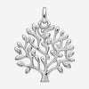 Pendentif Arbre en Argent Rhodié