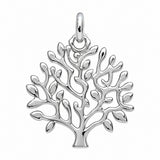 Pendentif Arbre en Argent Rhodié