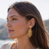 Boucle d'Oreille Souhi - Arabesque Acier Inoxydable