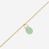 Bracelet Hely - Aventurine Verte Plaqué Or