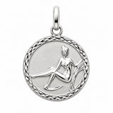 Pendentif Cassia - Médaille Signe Astrologique Argent