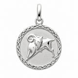 Pendentif Cassia - Médaille Signe Astrologique Argent