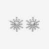 Puce d'oreille Soli - Soleil Argent Rhodié