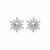 Puce d'oreille Soli - Soleil Argent Rhodié