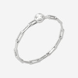 Bague Mikie - Fine Chainette Argent 925
