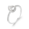 Bague Aguah - Goutte d'Eau Argent 925