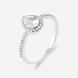Bague Aguah - Goutte d'Eau Argent 925