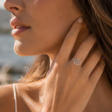 Bague Salyne - Spirale Argent 925 Rhodié