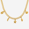 Collier Sea - Pampilles Coquillage Acier Inoxydable