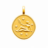 Pendentif Assa - Signe Astrologique Plaqué Or