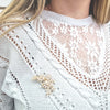 Broche Noa - Plaqué Or Femme
