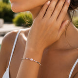 Bracelet Kass - Perles Colorées Acier Doré