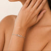 Bracelet Eternity - Signe Infini Acier Inoxydable Argenté