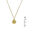Collier Amarante - Ange Acier Inoxydable Doré