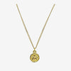 Collier Amarante - Ange Acier Inoxydable Doré
