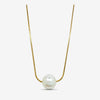 Collier Mireya - Perle Blanche Acier Inoxydable