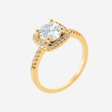 Bague Soane - Zircon & Plaqué Or