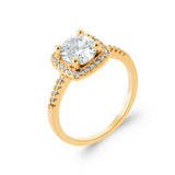 Bague Soane - Zircon & Plaqué Or