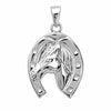 Pendentif Fer à Cheval Argent