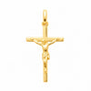 Pendentif Jésus Christ Plaqué Or