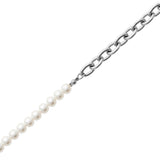 Bracelet Waly - Perles Acier Inoxydable Argent