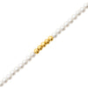 Bracelet Naka - Perle Blanche et Doré Acier Inoxydable