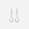 Boucles d'oreille Zayna - Infini Pendante Argent