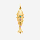 Pendentif Neylia - Poisson Plaqué Or