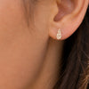 Boucle d'oreille Fruty - Ananas Plaqué or
