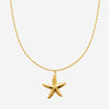 Collier Paty - Pendentif Etoile de Mer Acier Inoxydable