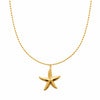 Collier Paty - Pendentif Etoile de Mer Acier Inoxydable