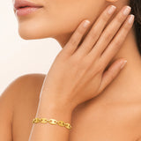 Bracelet Grinta - Maille Grain de Café Acier Inoxydable