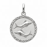 Pendentif Cassia - Médaille Signe Astrologique Argent
