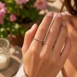 Bague Roselina - Fine Petites Pierres Argent