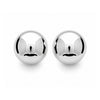Boucle d'Oreille Riley - Perle Argenté Acier Inoxydable